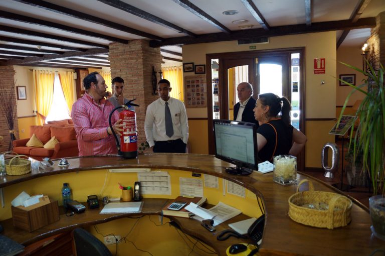 En el Hotel La Posada del Conde, la seguridad, ante todo!