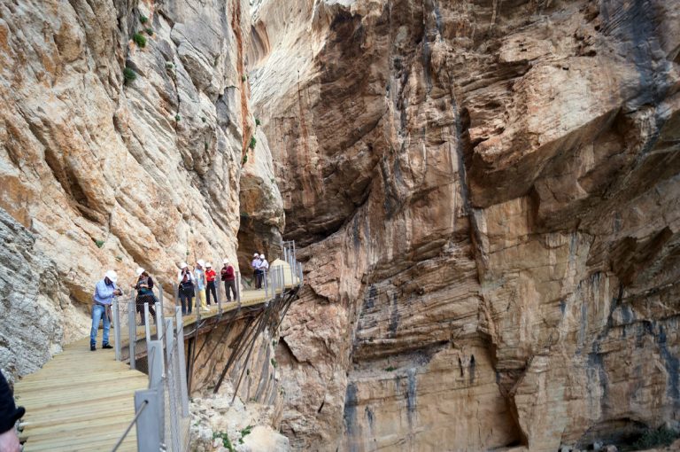 El Caminito del Rey galardonado con el Premio Andalucí­a de Turismo