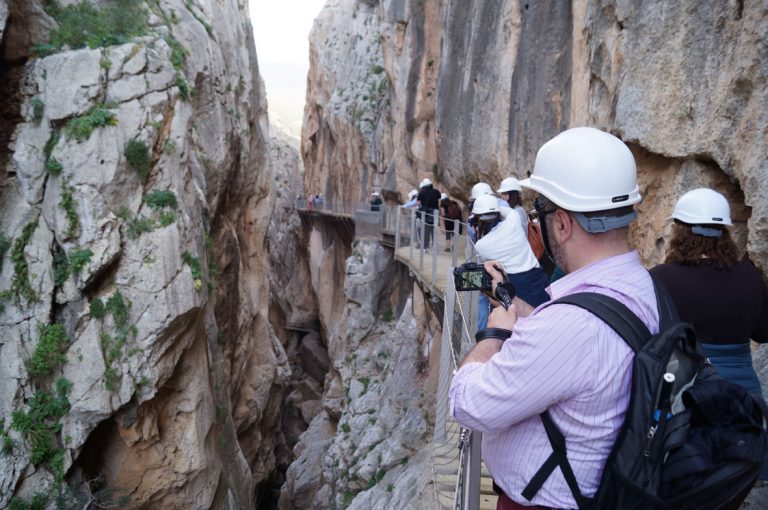 La web promocional del entorno del Caminito del Rey ha sido galardonada por su labor en la mejora del destino turí­stico