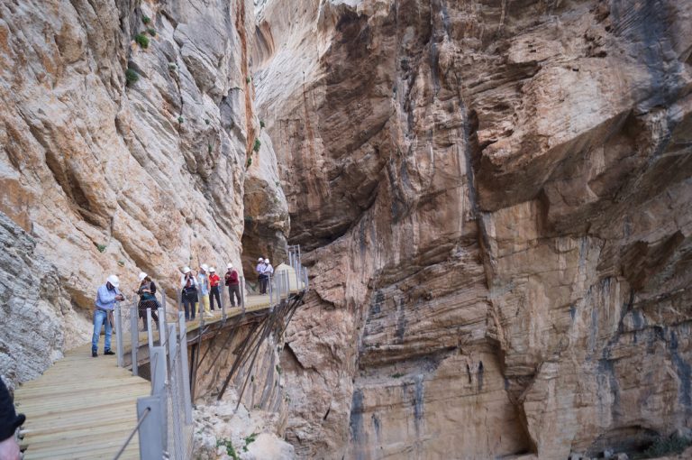 Los andaluces, los que más visitan El Caminito del Rey