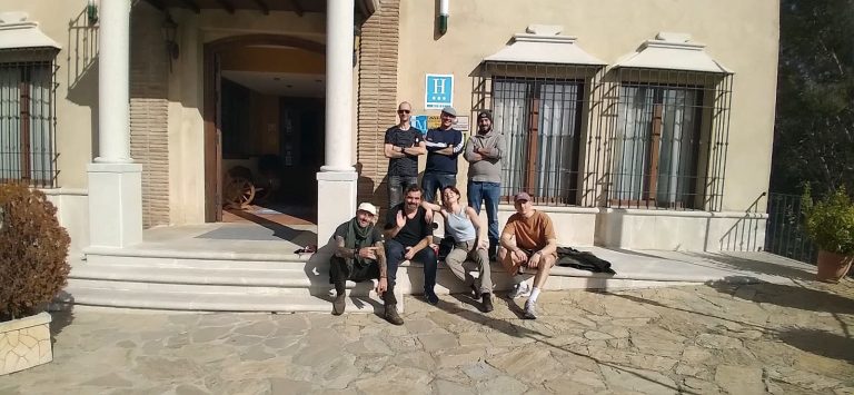 El equipo de rodaje de Troika Films visita el Hotel Mesón la Posada del Conde