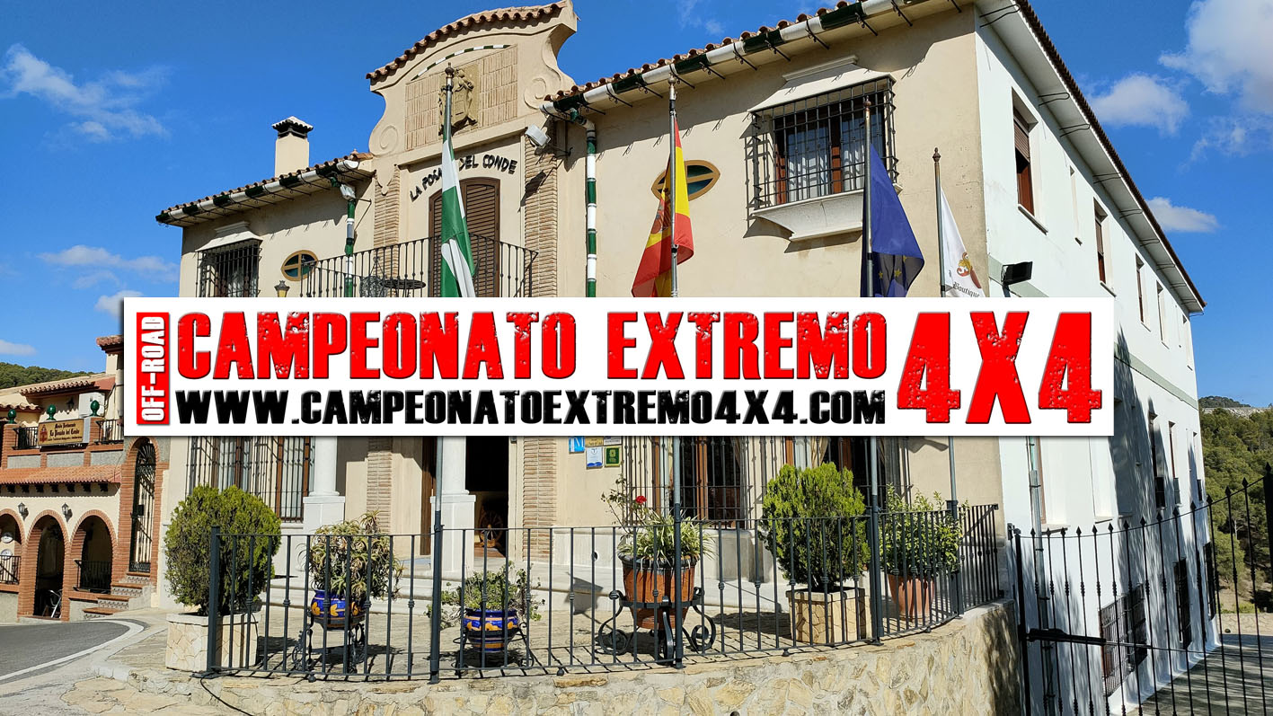 Hotel Mesón La Posada del Conde patrocinador IV Extreme 4x4 Pizarra 2022.