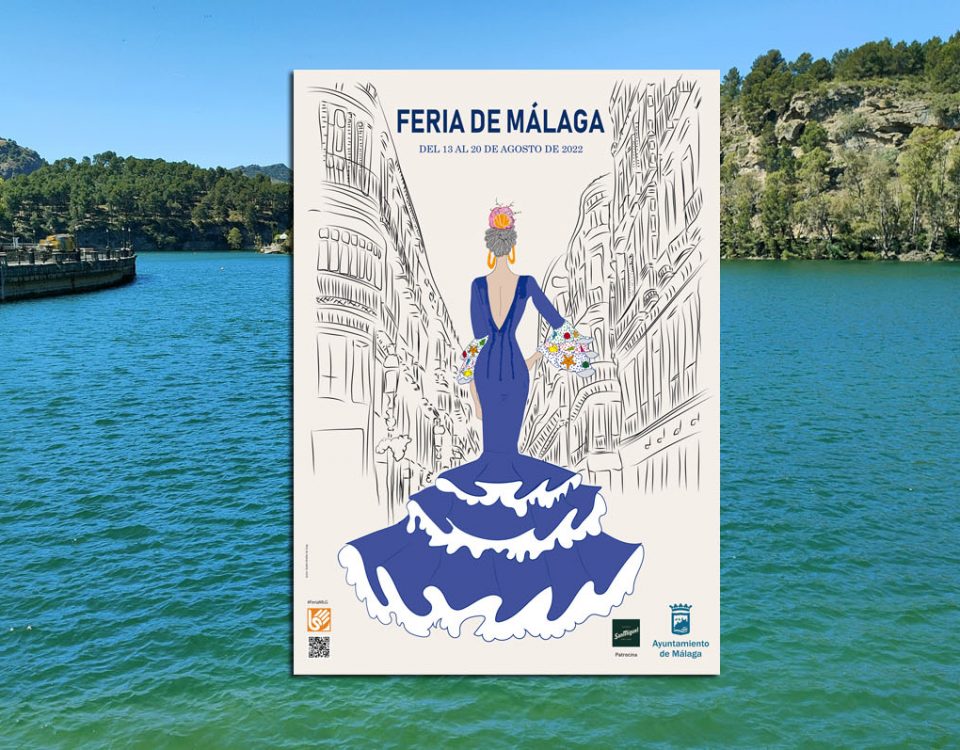 Cartel Feria de Málaga 2022.
