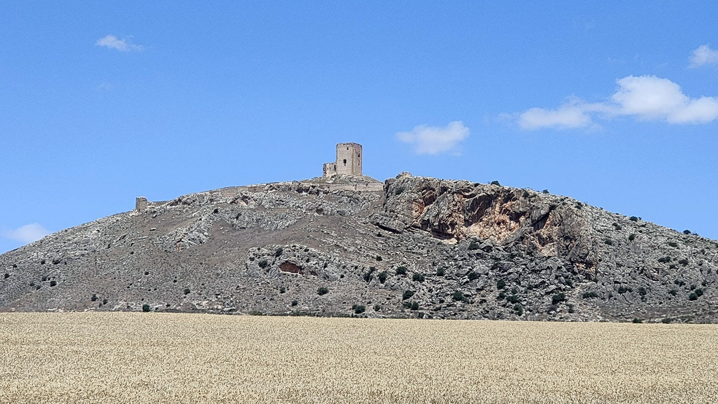 Castillo de Teba en la provincia de Málaga.
